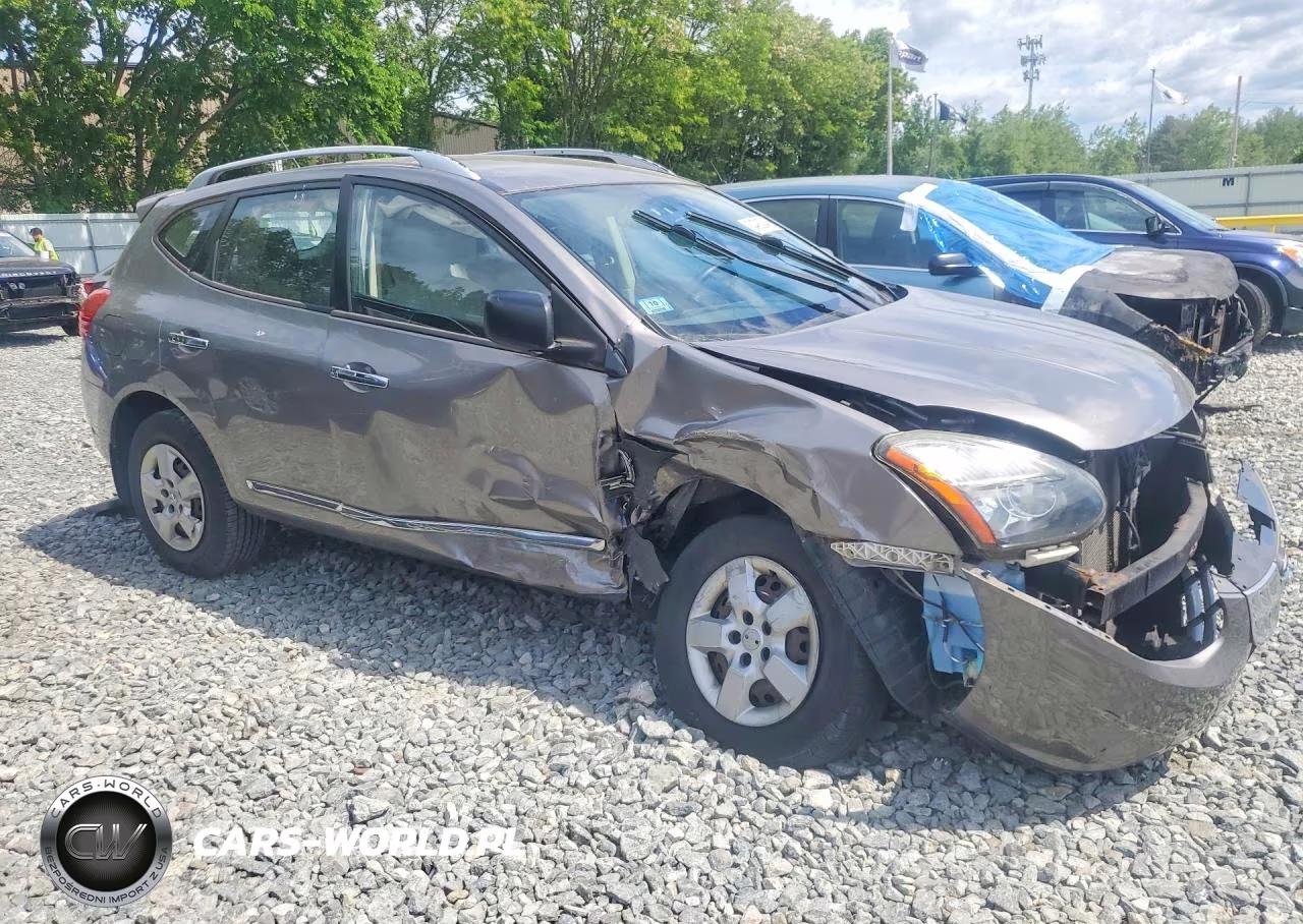 2014 Nissan Rogue Select S VIN:JN8AS5MV5EW712322 - 4