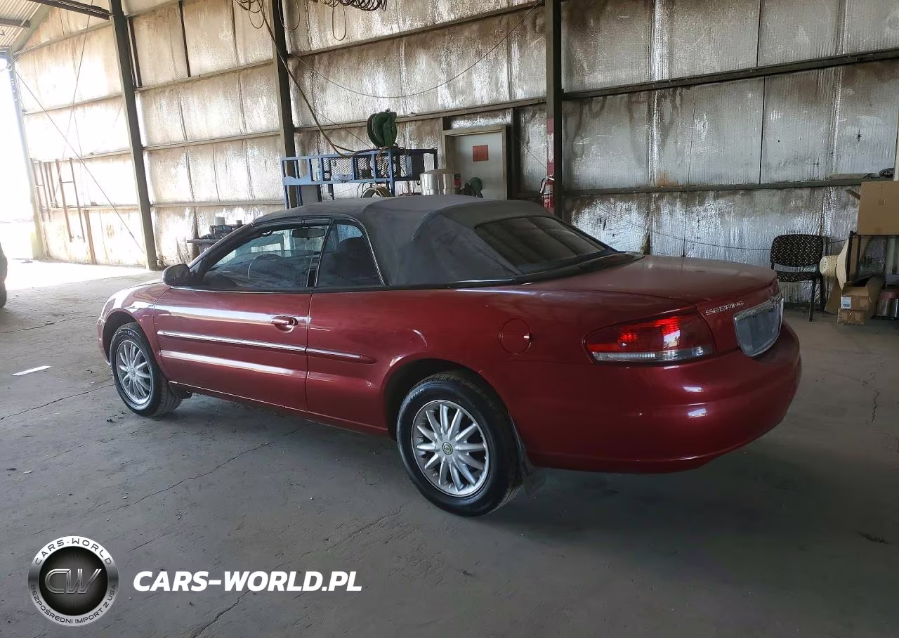 2002 Chrysler Sebring Lx VIN:1C3EL45R32N183299 - 2
