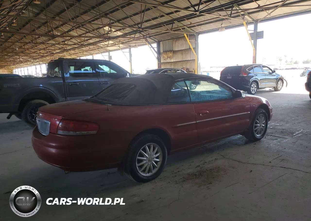 2002 Chrysler Sebring Lx VIN:1C3EL45R32N183299 - 3