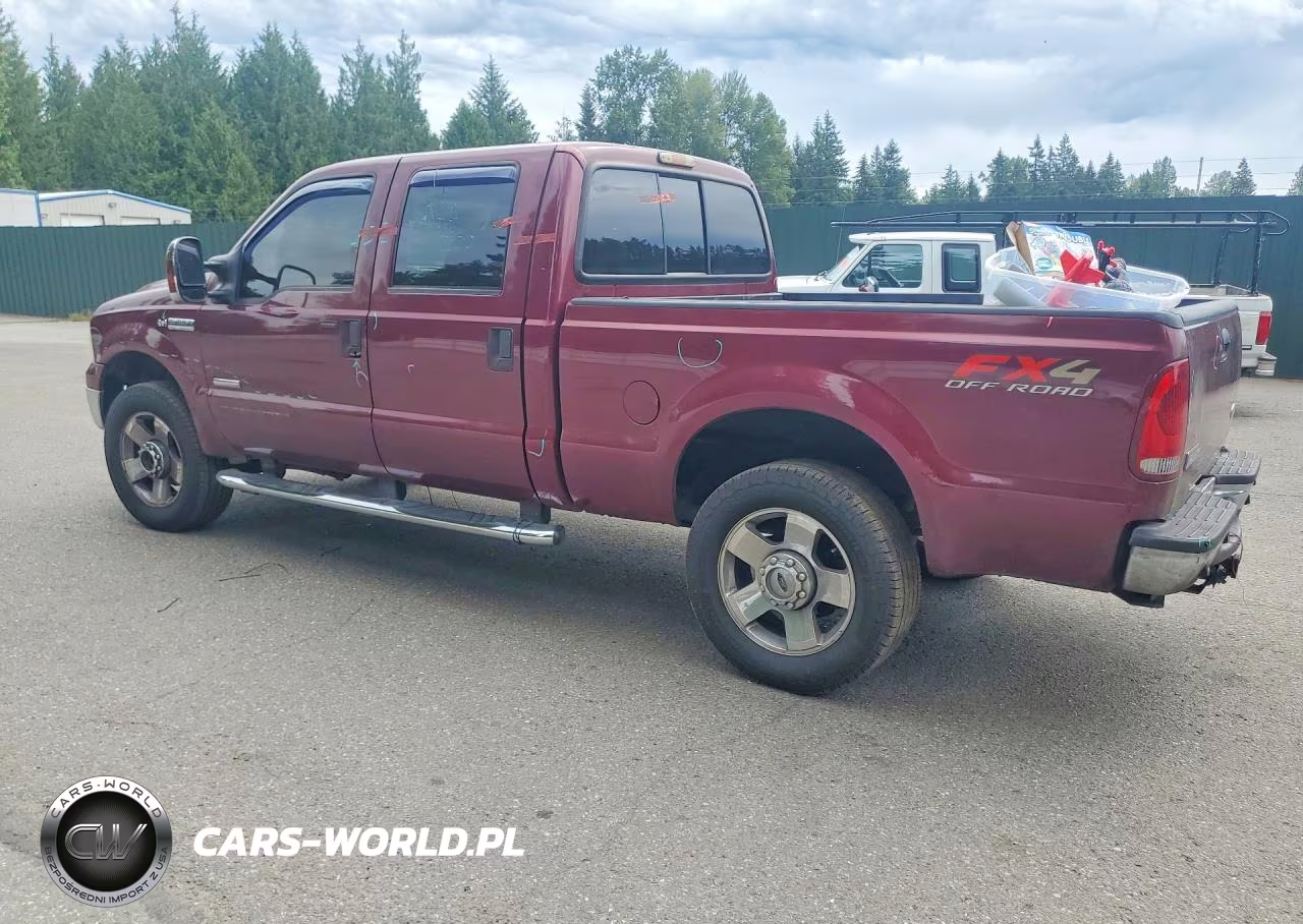 2007 Ford F250 Super Duty VIN:1FTSW21P07EB13586 - 2