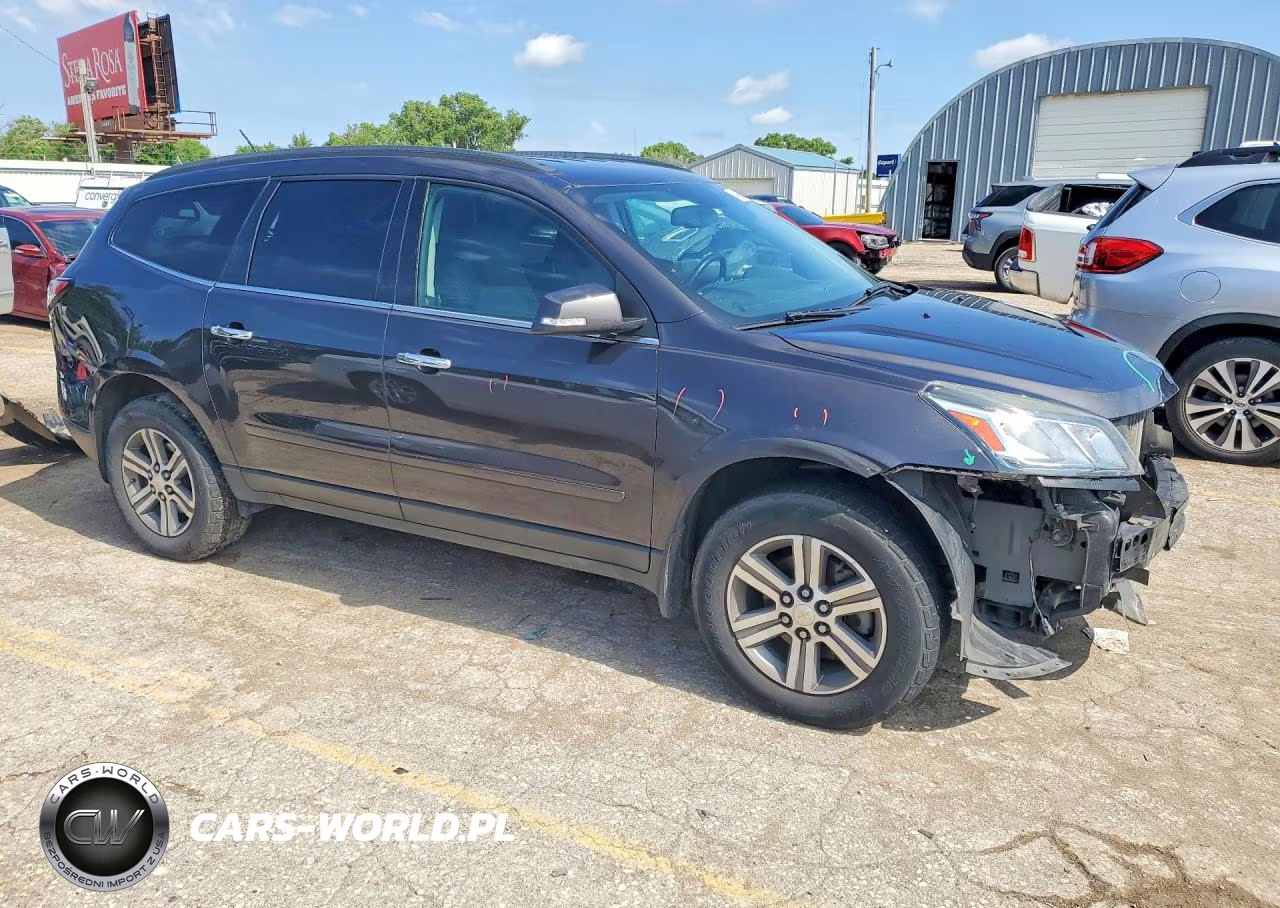 2015 Chevrolet Traverse Lt VIN:1GNKRHKD4FJ130368 - 4
