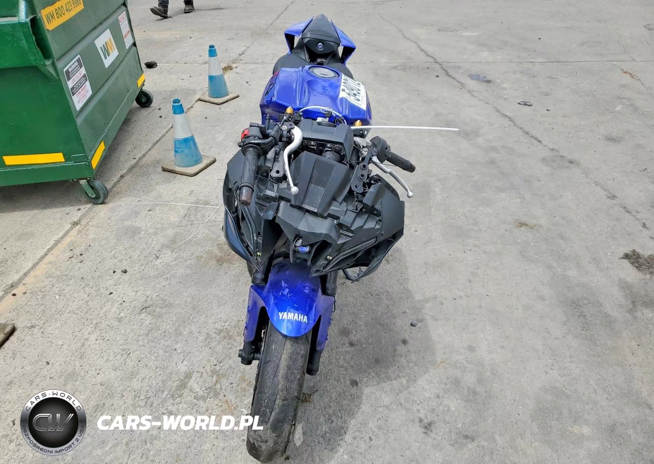 2022 Yamaha Yzfr7 VIN:JYARM38Y7NA000551 - 2