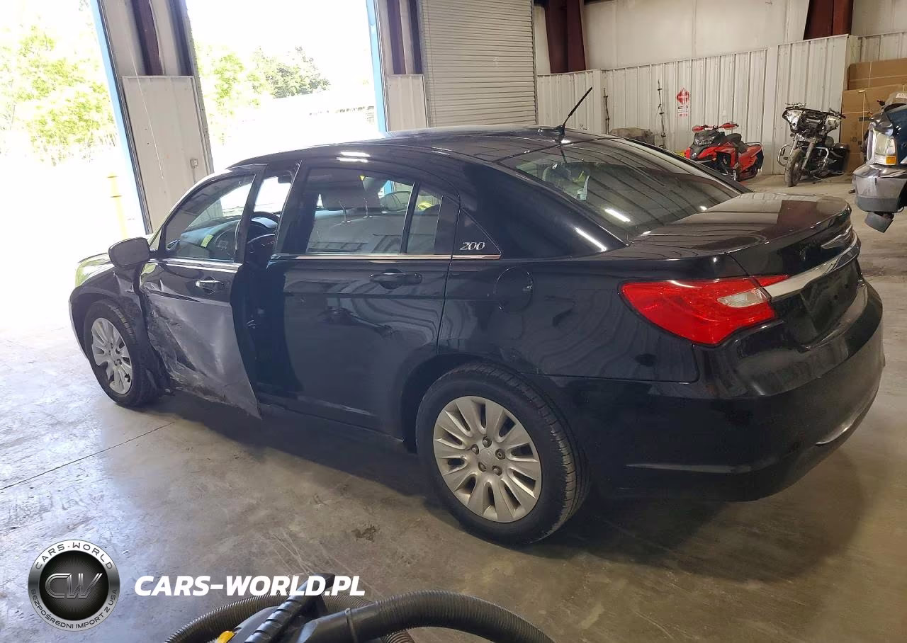 2012 Chrysler 200 Lx VIN:1C3CCBABXCN125583 - 2
