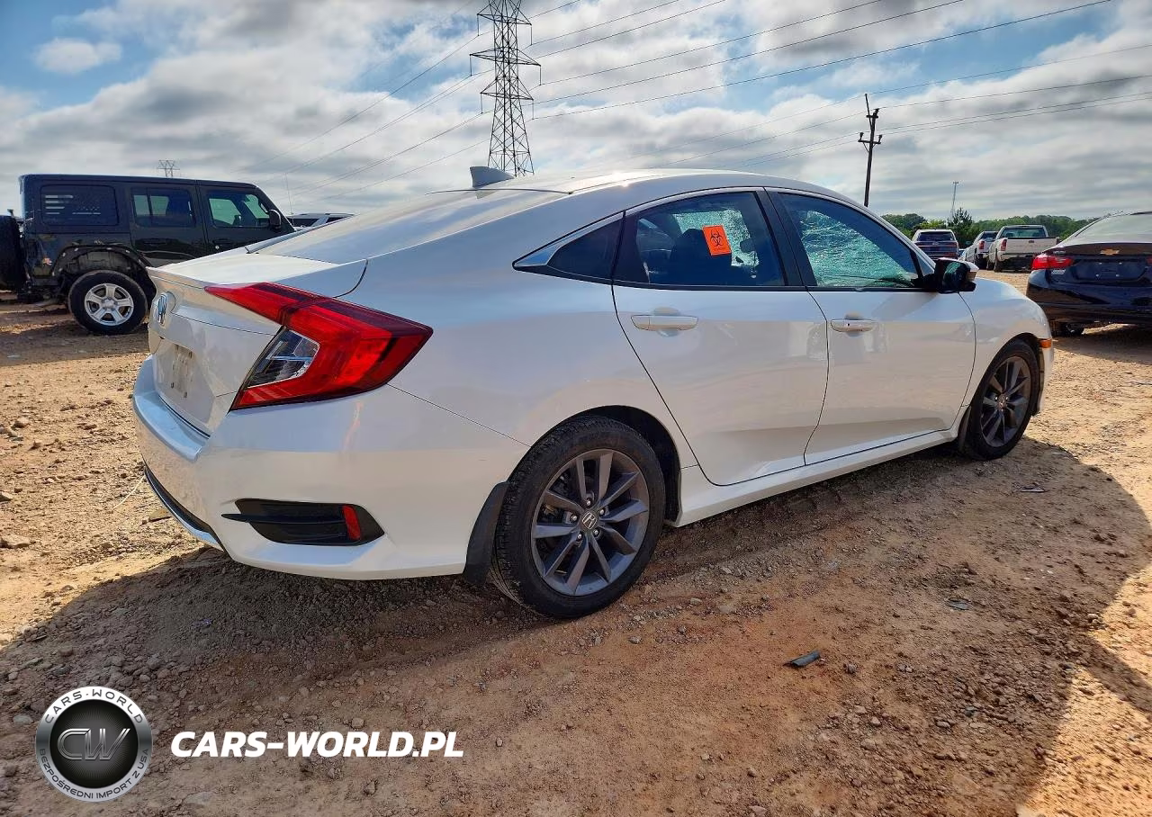 2019 Honda Civic Ex VIN:19XFC1F31KE005016 - 3