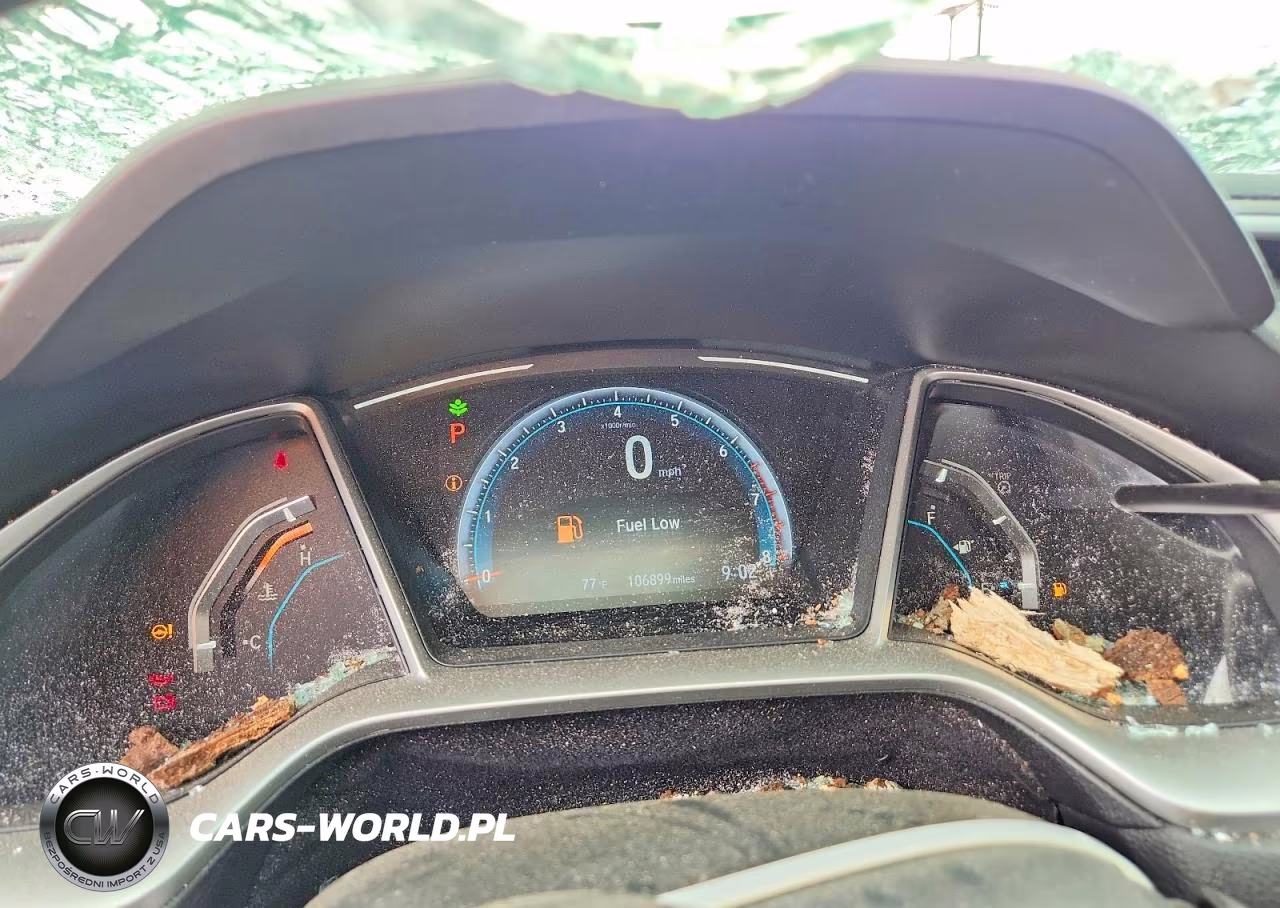2019 Honda Civic Ex VIN:19XFC1F31KE005016 - 9