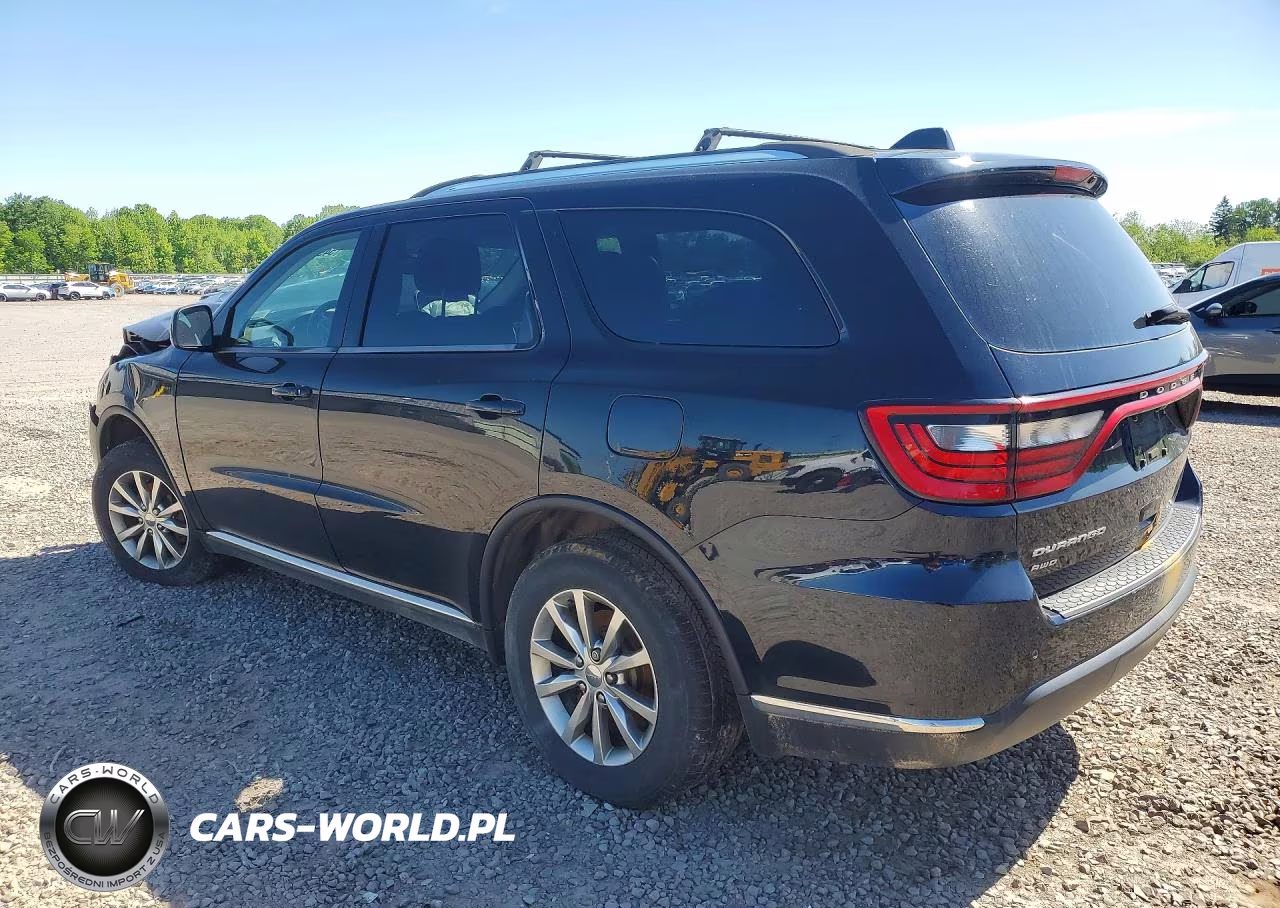 2017 Dodge Durango Sxt VIN:1C4RDJAG2HC924060 - 2