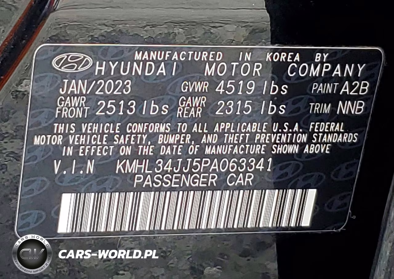 2023 Hyundai Sonata Hybrid Sel VIN:KMHL34JJ5PA063341 - 12
