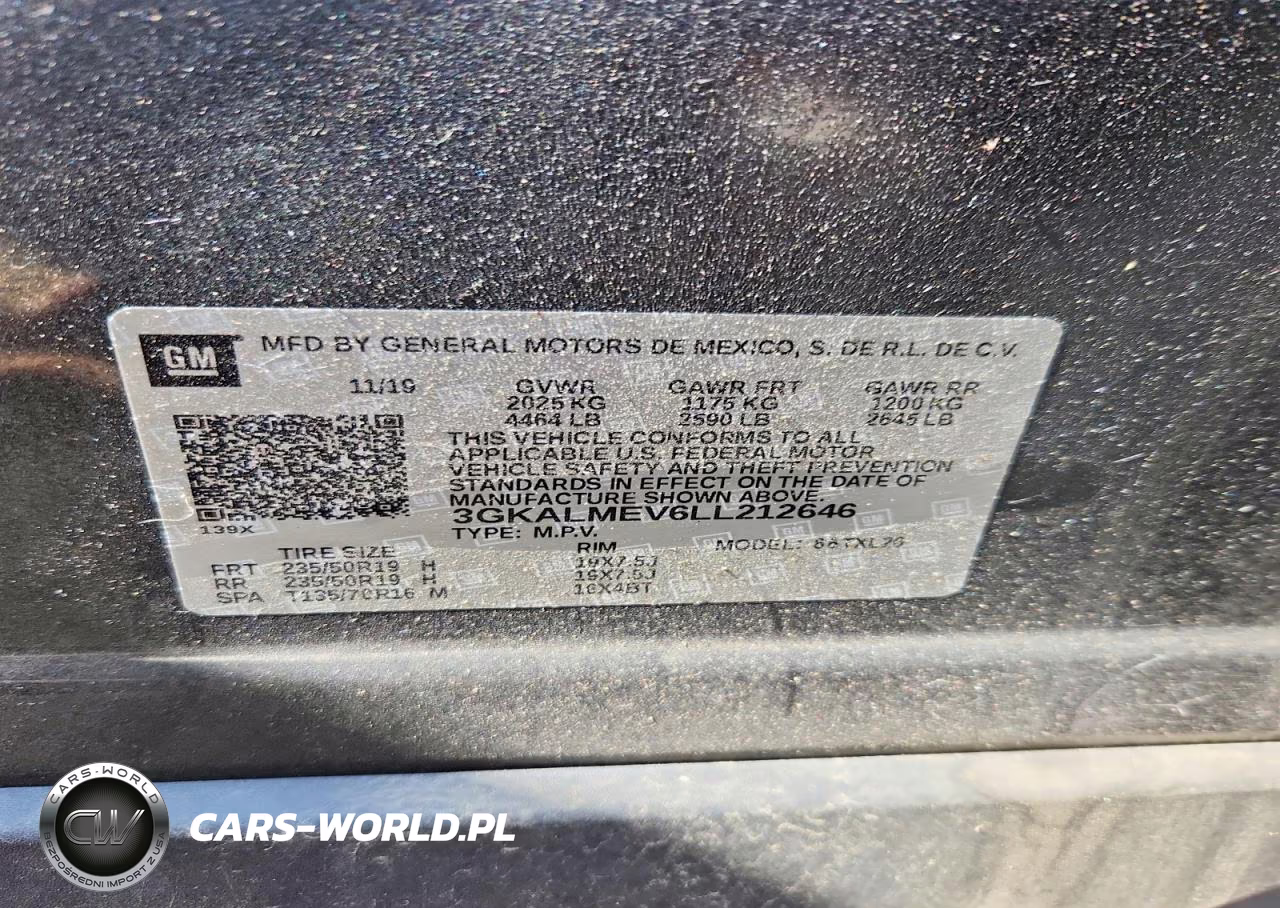 2020 GMC Terrain Sle VIN:3GKALMEV6LL212646 - 13