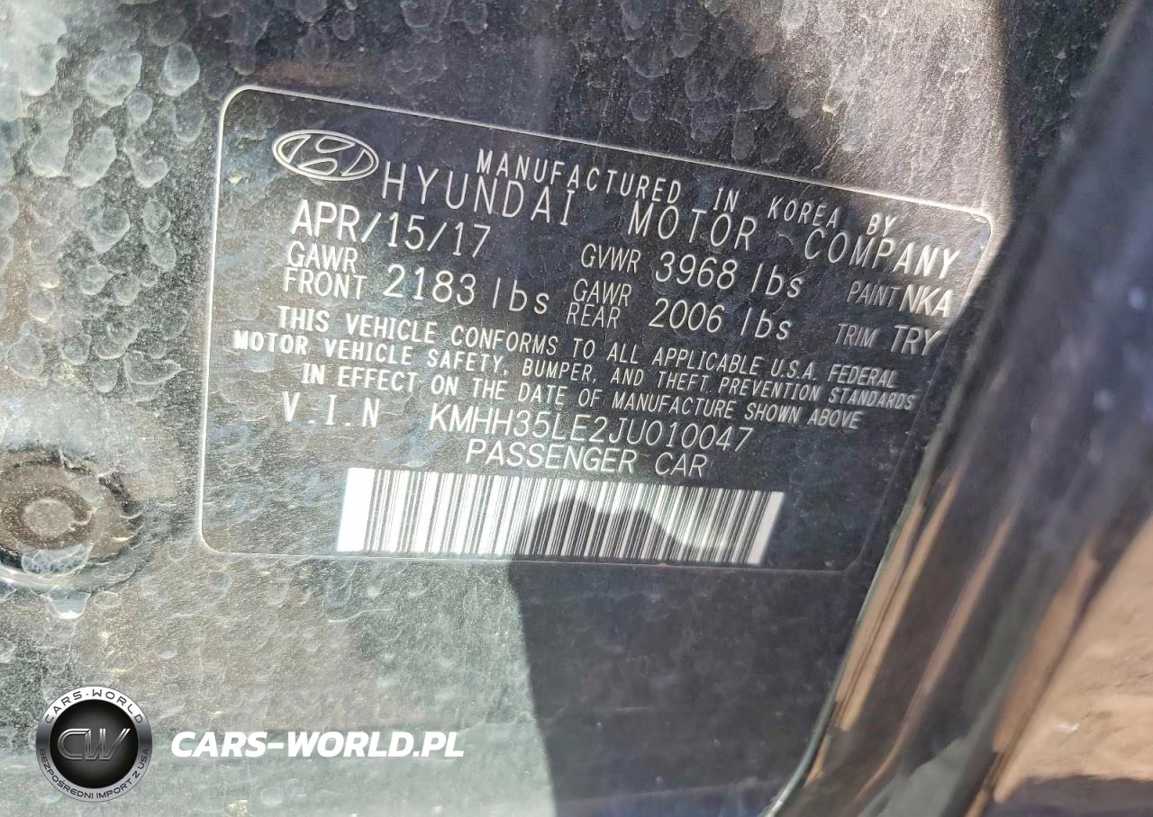 2018 Hyundai Elantra Gt Base VIN:KMHH35LE2JU010047 - 12