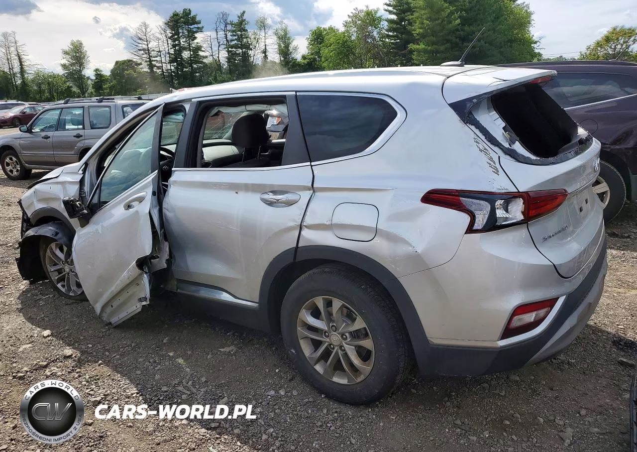 2019 Hyundai Santa Fe Se VIN:5NMS23AD7KH036079 - 2