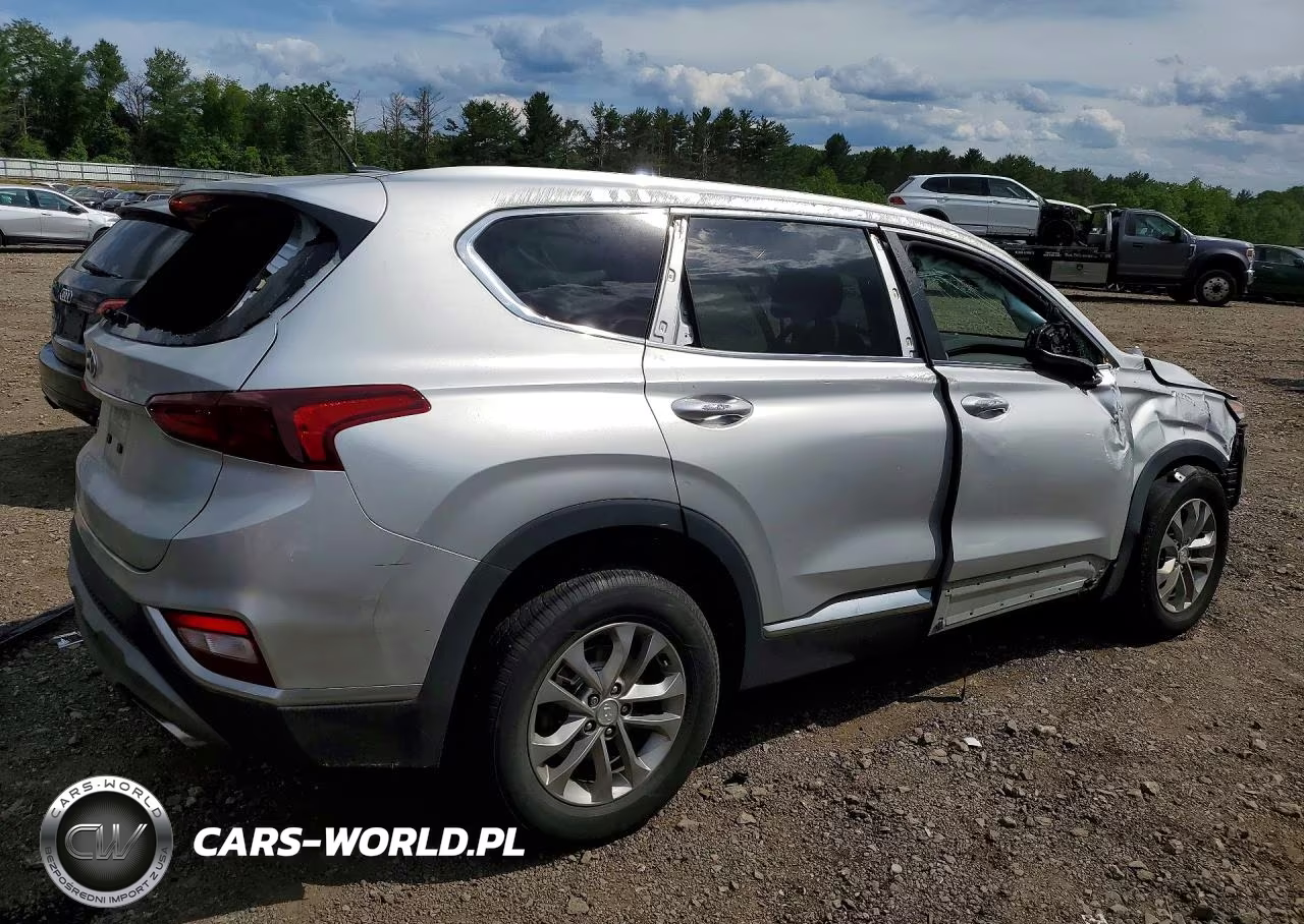 2019 Hyundai Santa Fe Se VIN:5NMS23AD7KH036079 - 3