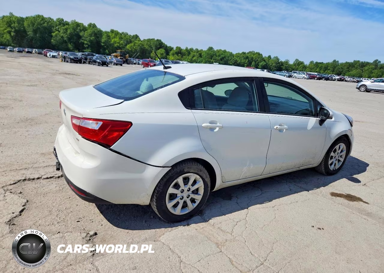 2012 Kia Rio Lx VIN:KNADM4A32C6052489 - 3