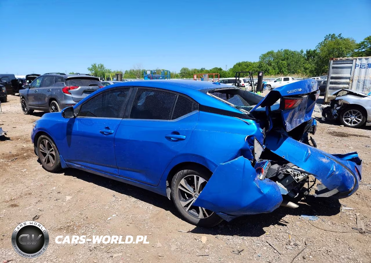 2020 Nissan Sentra Sv VIN:3N1AB8CV5LY267135 - 2
