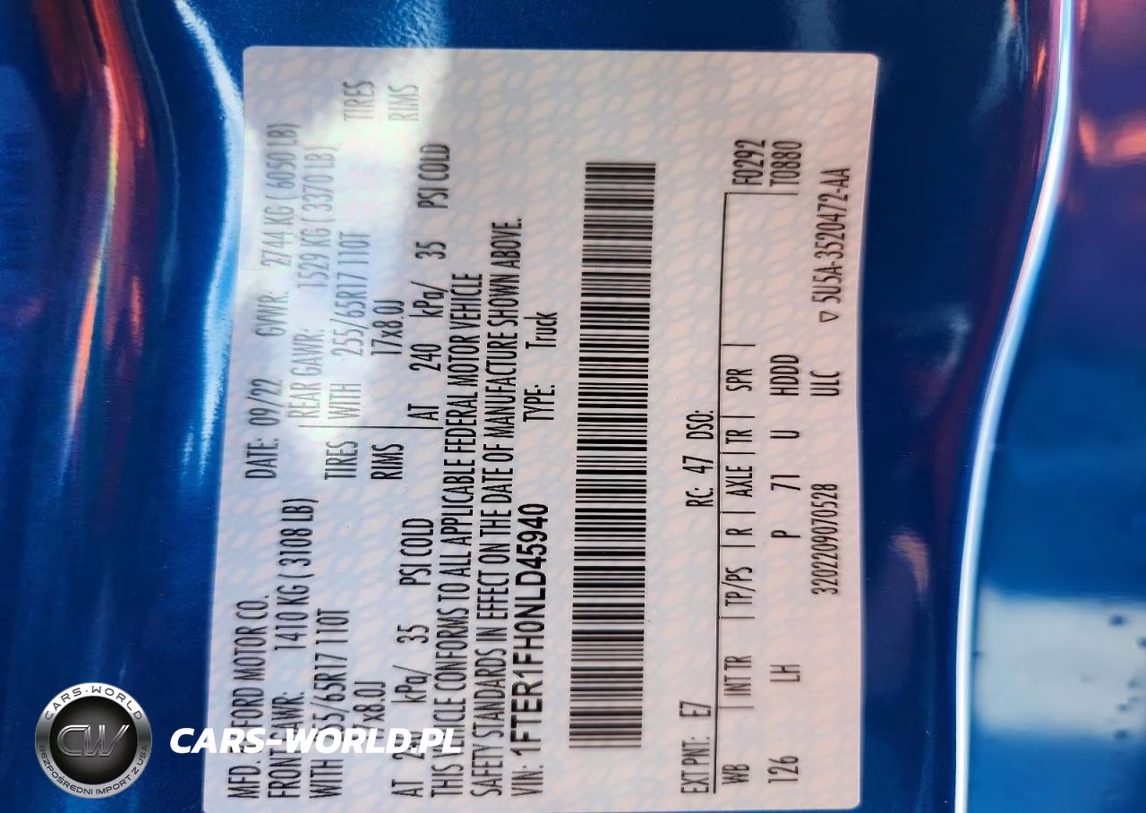 2022 Ford Ranger Xl VIN:1FTER1FH0NLD45940 - 13