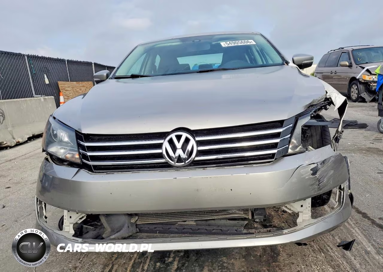 2013 Volkswagen Passat S VIN:1VWAP7A38DC046257 - 5