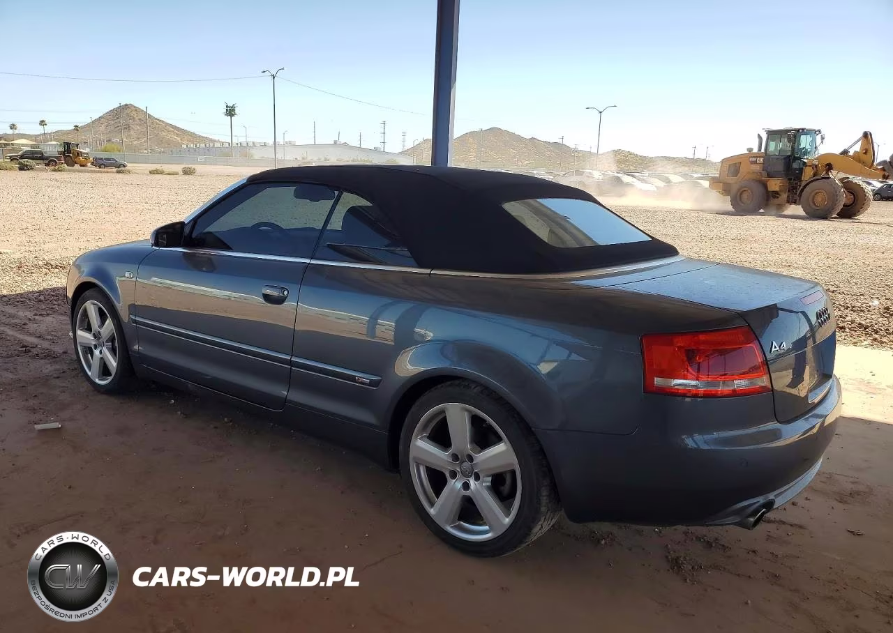2008 Audi A4 S-Line 3.2 Cabriolet Quattro VIN:WAUEH48H38K009319 - 2