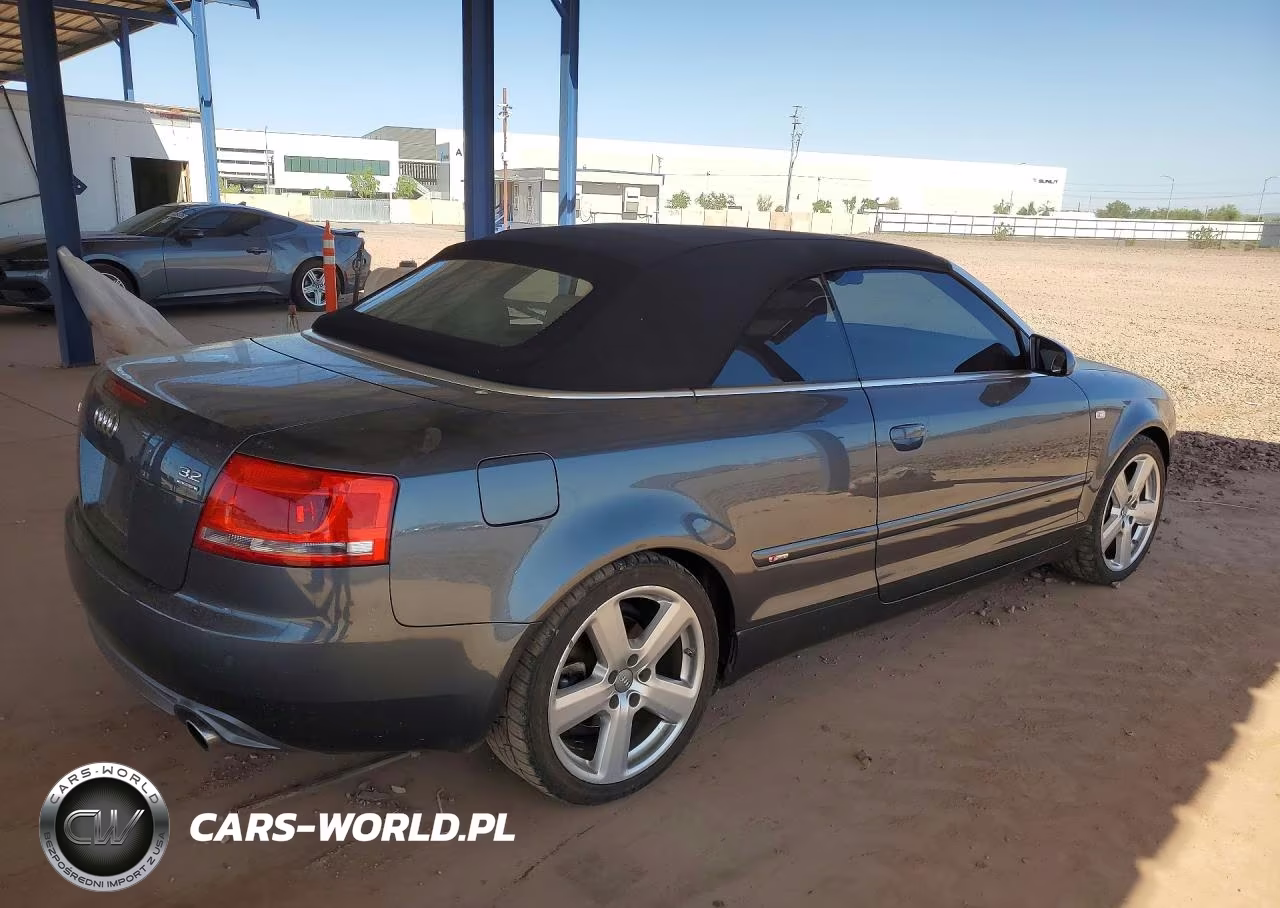 2008 Audi A4 S-Line 3.2 Cabriolet Quattro VIN:WAUEH48H38K009319 - 3