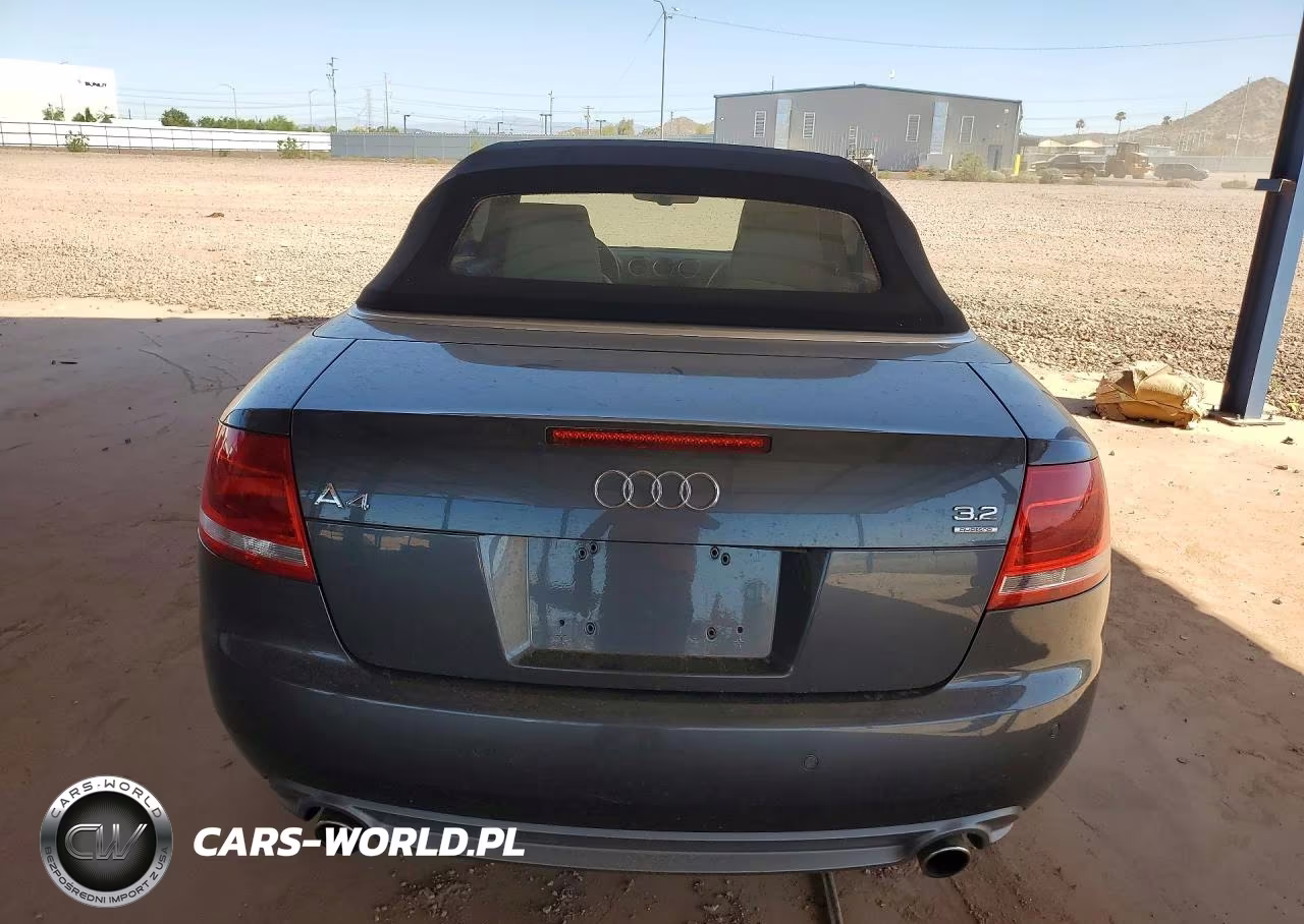 2008 Audi A4 S-Line 3.2 Cabriolet Quattro VIN:WAUEH48H38K009319 - 6