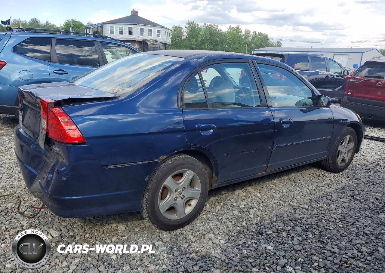 2004 Honda Civic Ex VIN:2HGES26774H564117 - 3