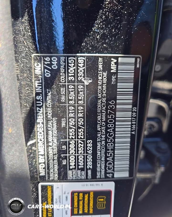2016 Mercedes-Benz Gle 350 4Matic VIN:4JGDA5HB5GA805736 - 10