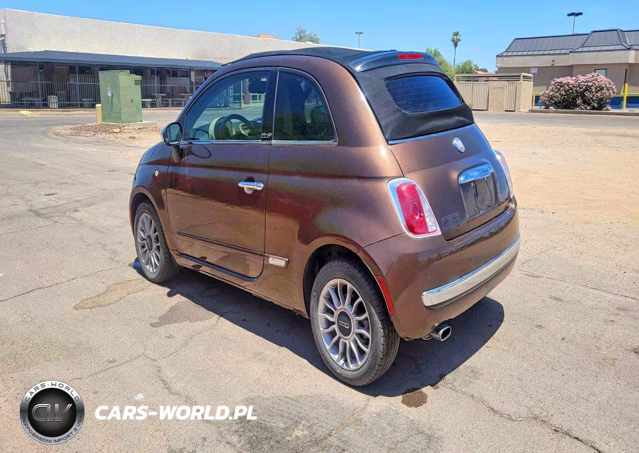 2012 Fiat 500C Lounge VIN:3C3CFFER7CT119035 - 3