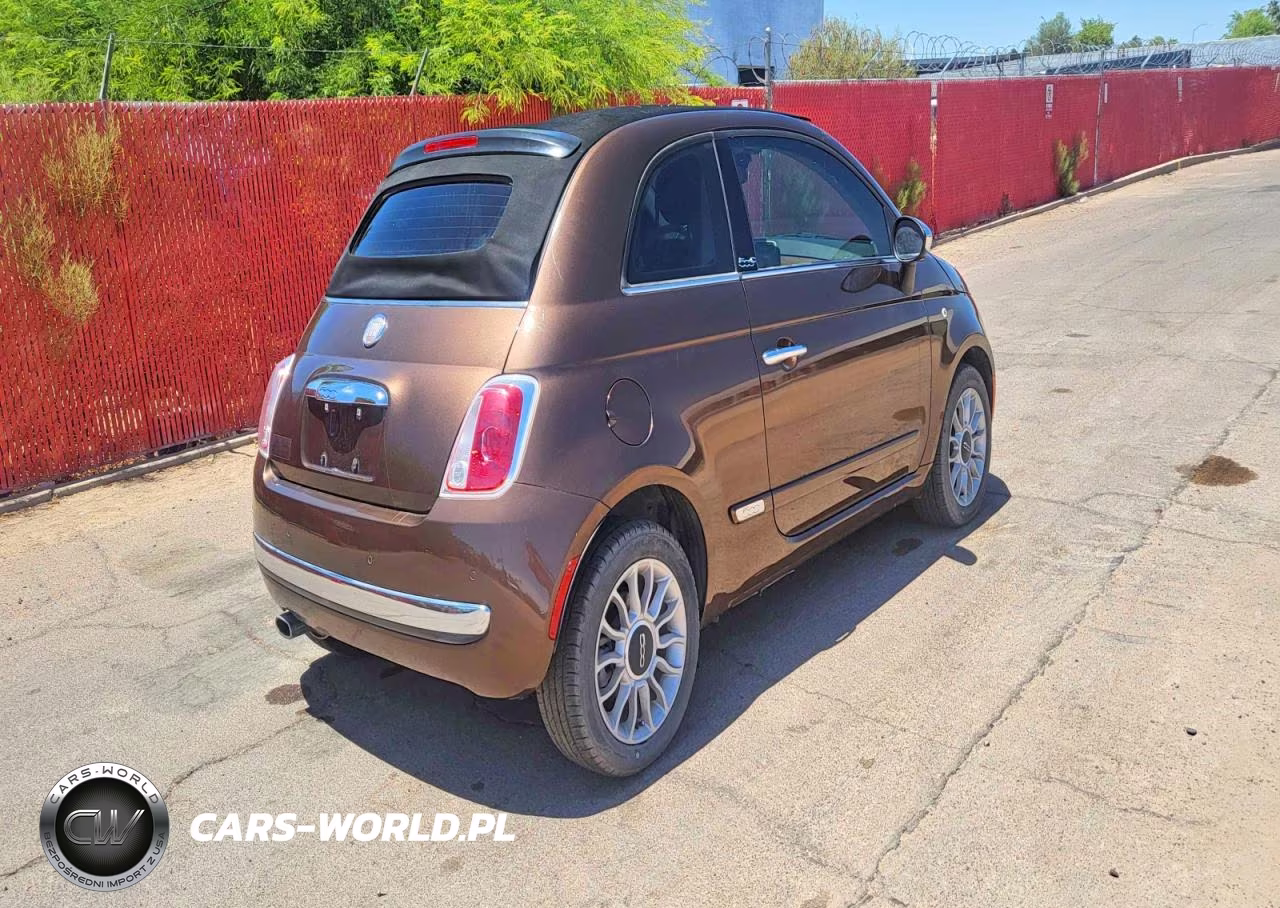 2012 Fiat 500C Lounge VIN:3C3CFFER7CT119035 - 4