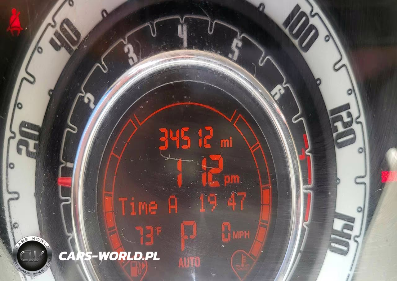 2012 Fiat 500C Lounge VIN:3C3CFFER7CT119035 - 8