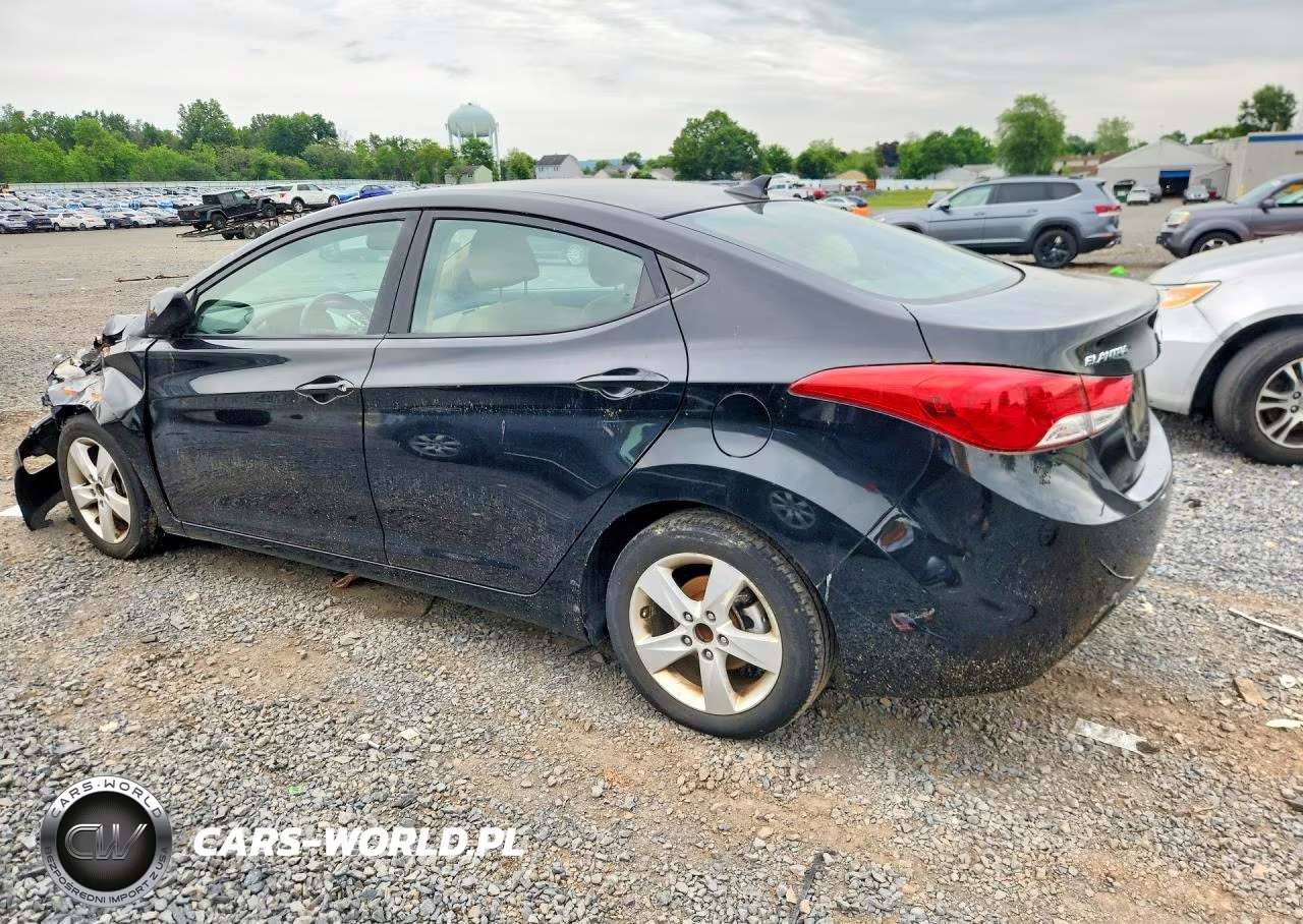 2012 Hyundai Elantra Gls VIN:5NPDH4AE5CH147093 - 2