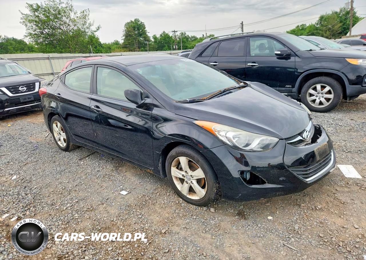 2012 Hyundai Elantra Gls VIN:5NPDH4AE5CH147093 - 4