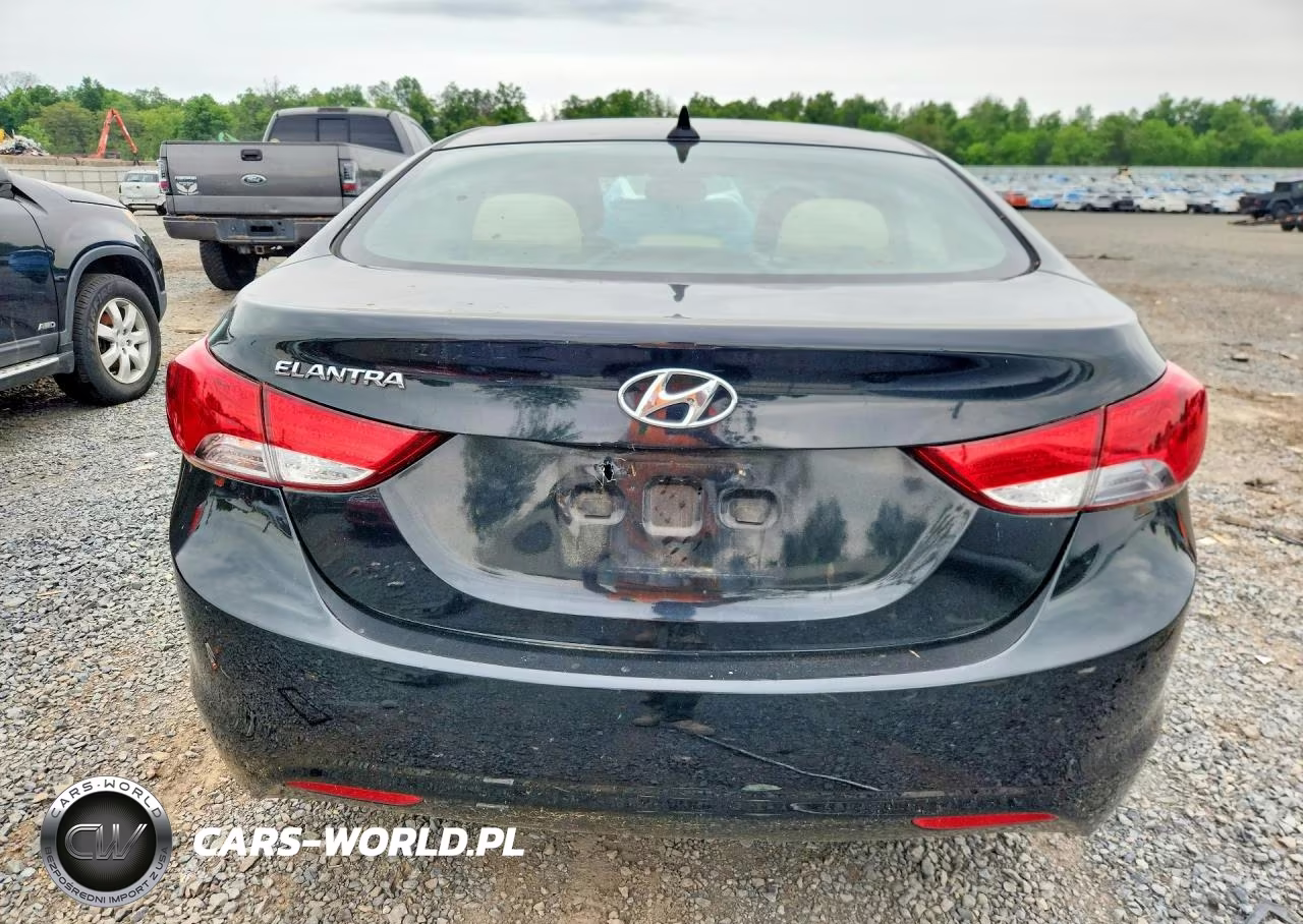 2012 Hyundai Elantra Gls VIN:5NPDH4AE5CH147093 - 6