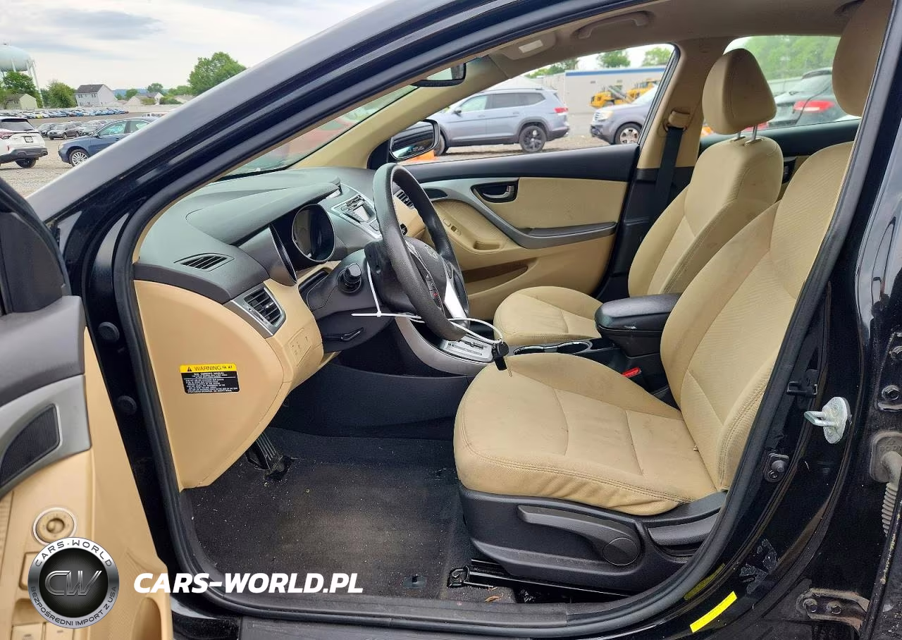 2012 Hyundai Elantra Gls VIN:5NPDH4AE5CH147093 - 7