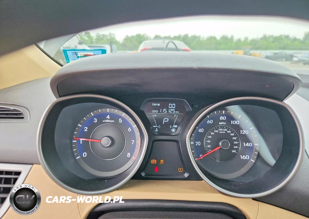 2012 Hyundai Elantra Gls VIN:5NPDH4AE5CH147093 - 9