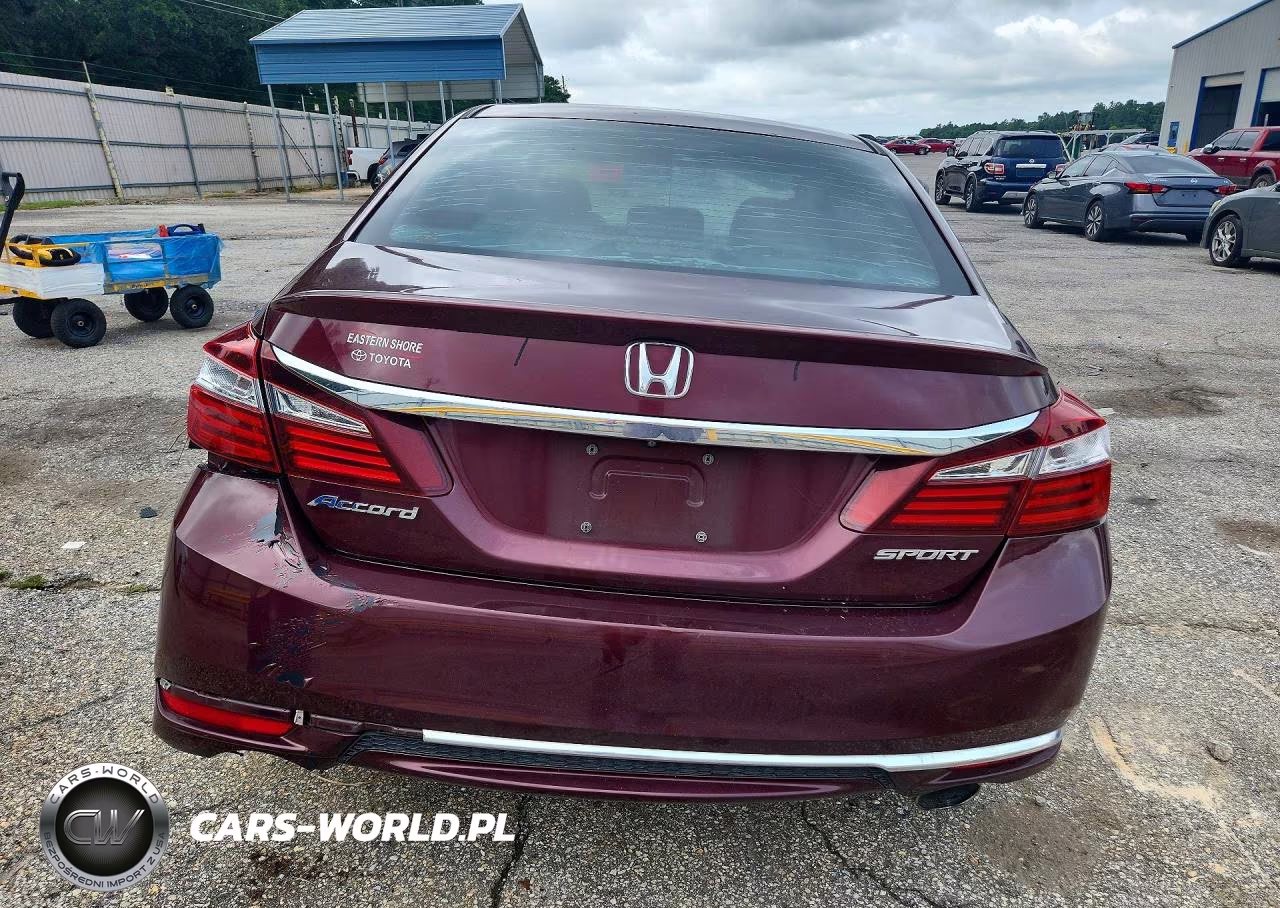 2016 Honda Accord Sport VIN:1HGCR2F59GA110729 - 6