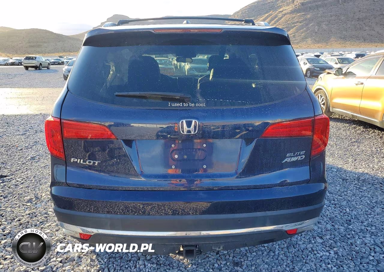 2018 Honda Pilot Elite VIN:5FNYF6H01JB011312 - 6
