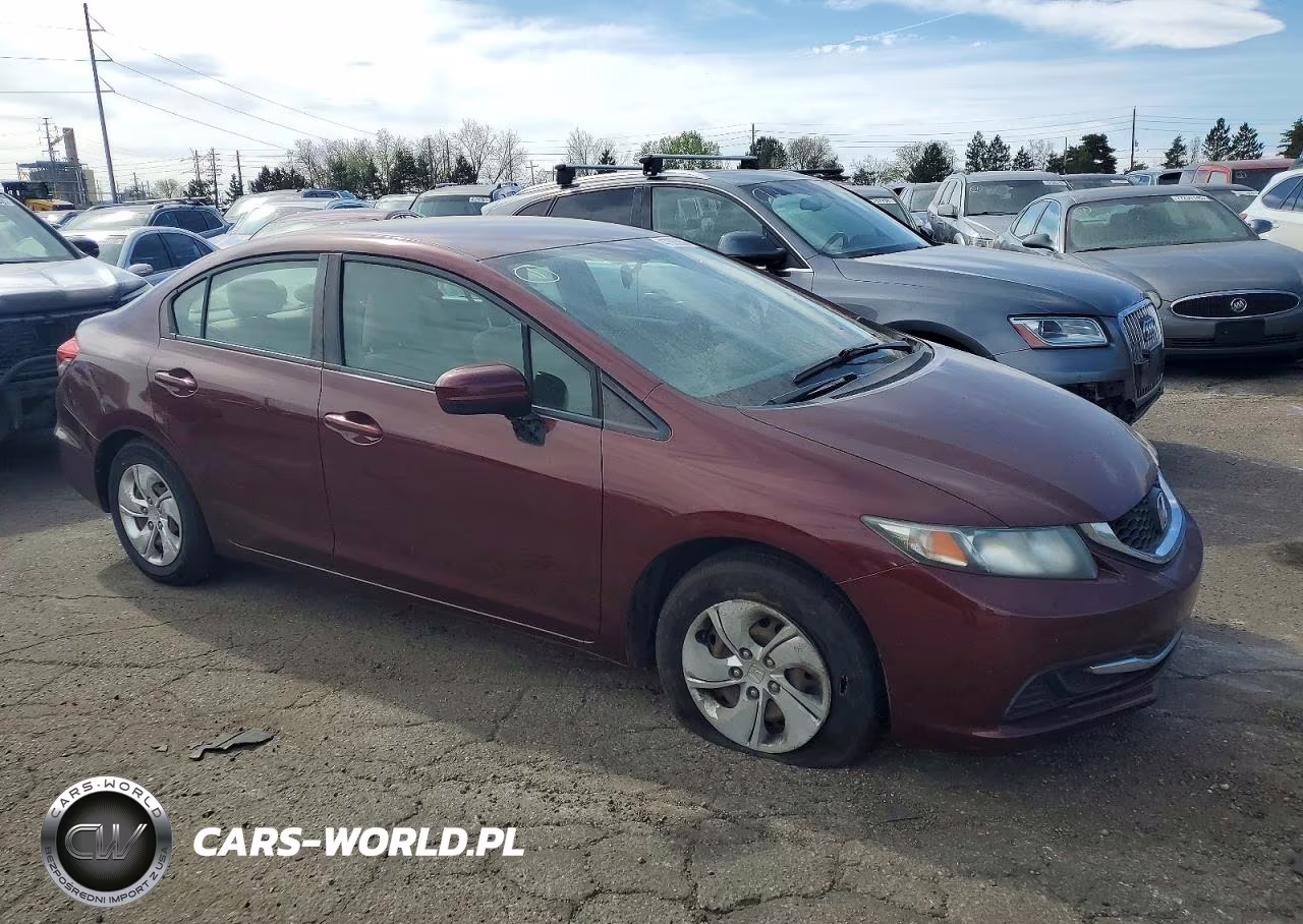 2015 Honda Civic Lx VIN:2HGFB2F54FH521019 - 4