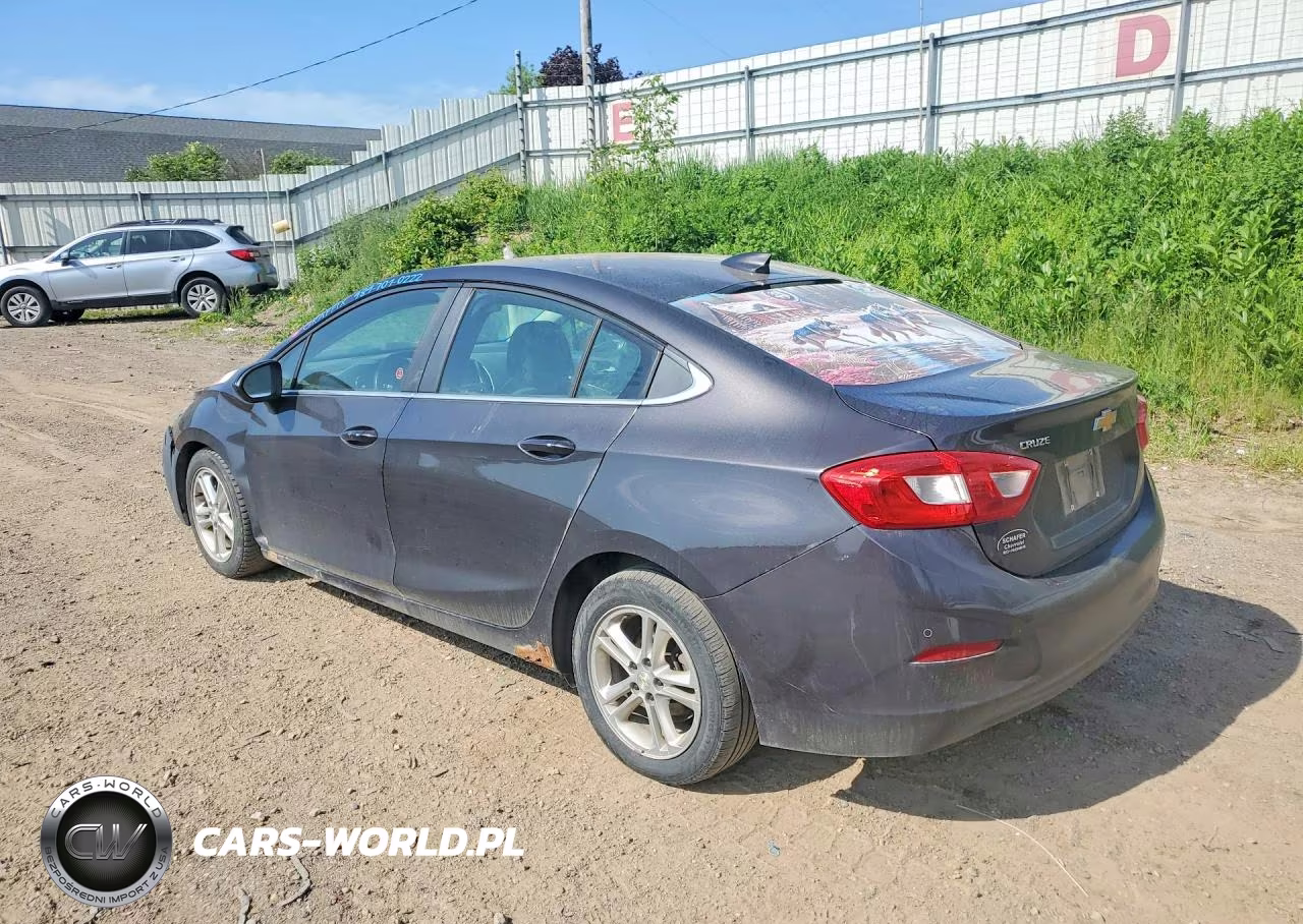2016 Chevrolet Cruze Lt VIN:1G1BE5SM9G7321942 - 2