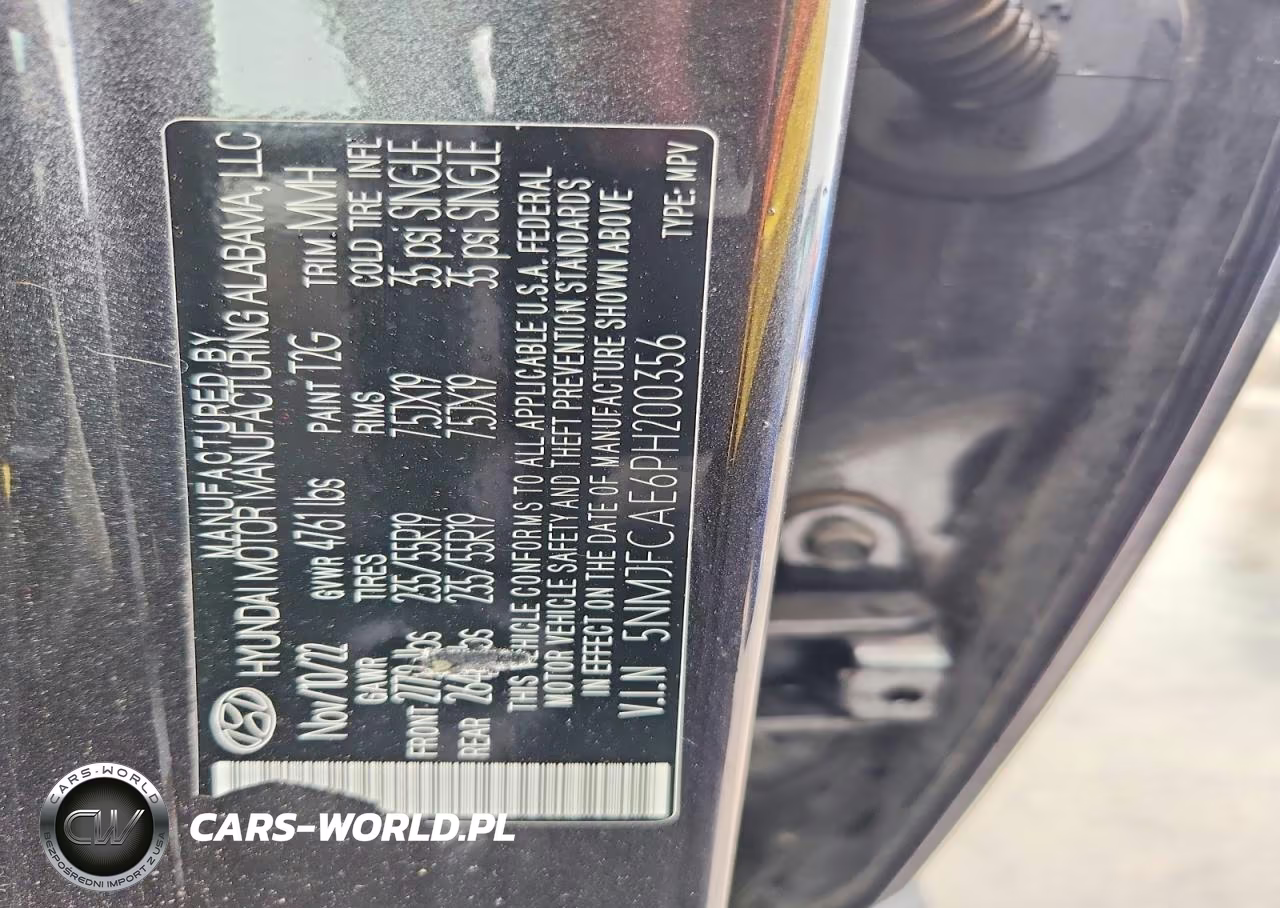 2023 Hyundai Tucson Sel VIN:5NMJFCAE6PH200356 - 14