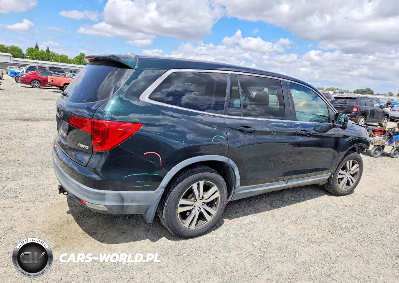 2016 Honda Pilot Ex VIN:5FNYF5H38GB002345 - 3