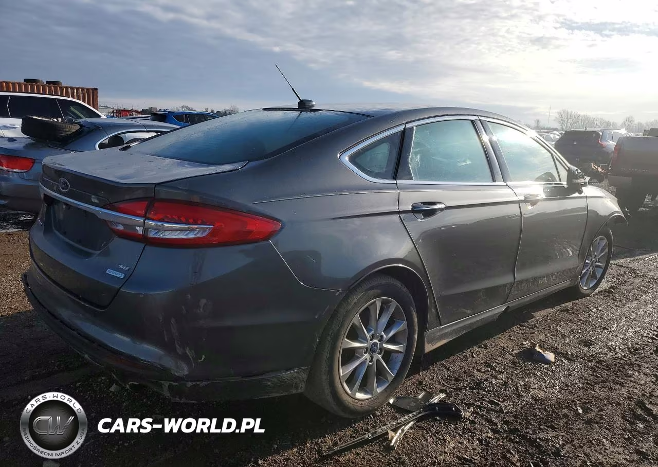 2017 Ford Fusion Se VIN:3FA6P0HD4HR282464 - 3