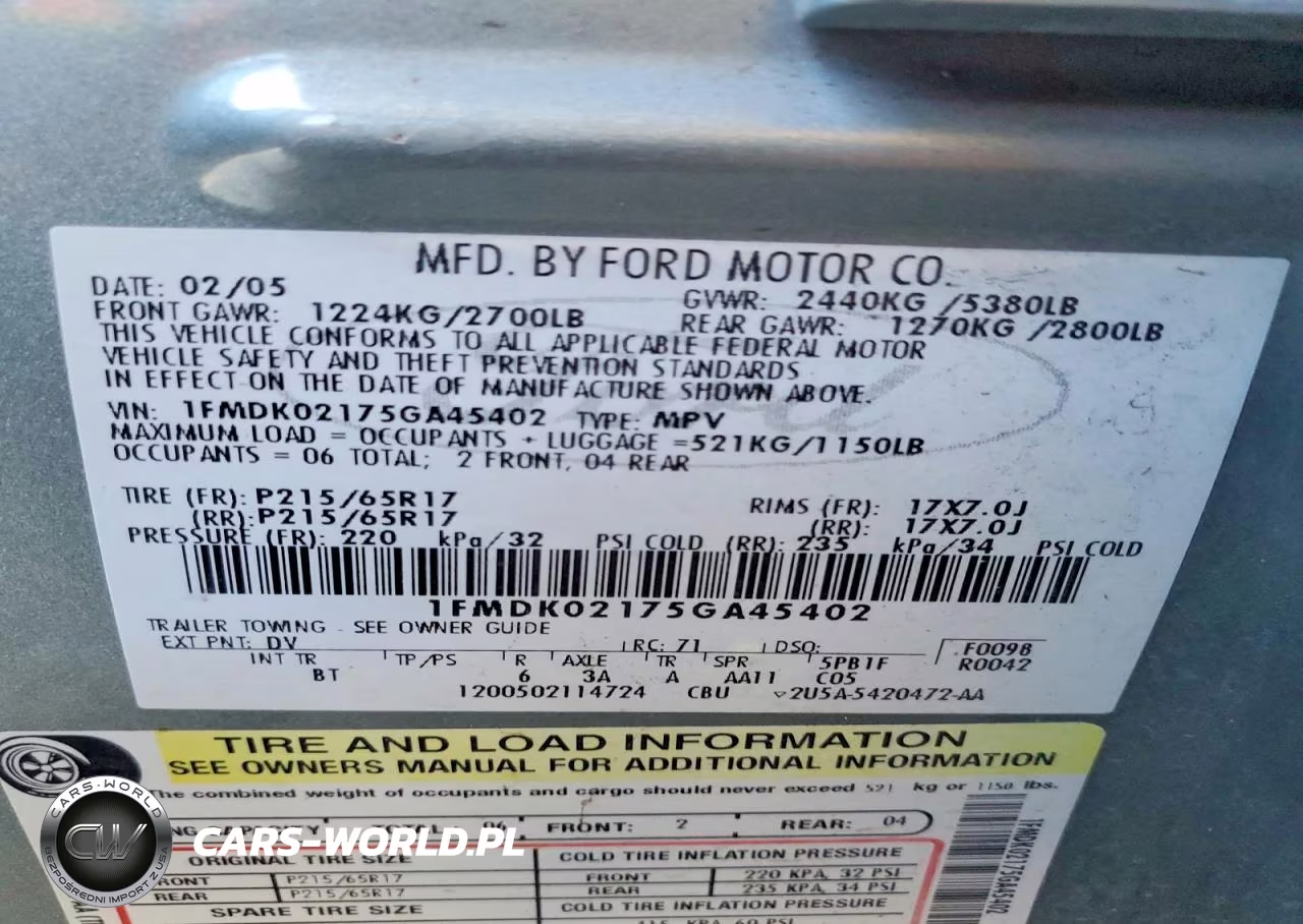 2005 Ford Freestyle Sel VIN:1FMDK02175GA45402 - 13