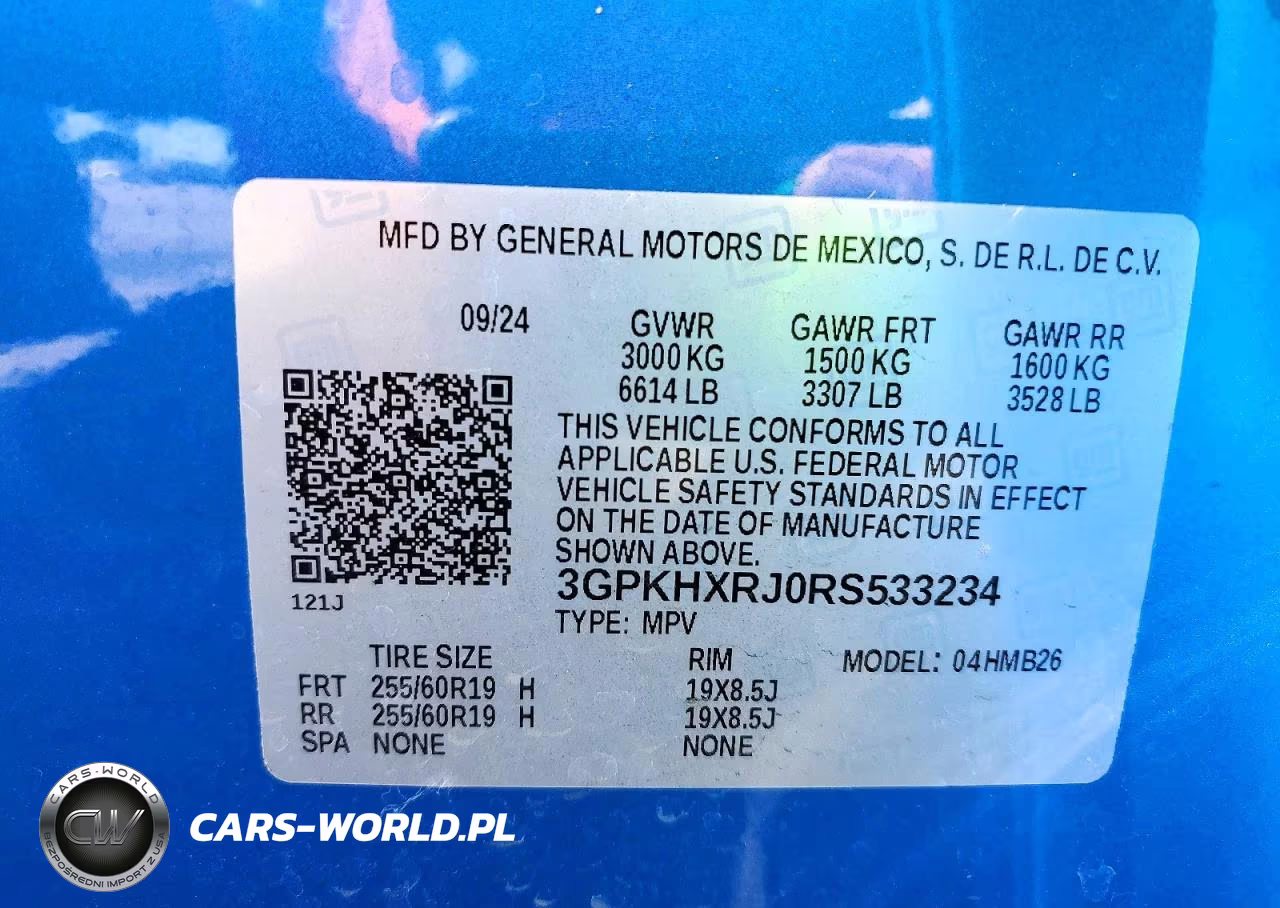 2024 Honda Prologue Tour VIN:3GPKHXRJ0RS533234 - 14