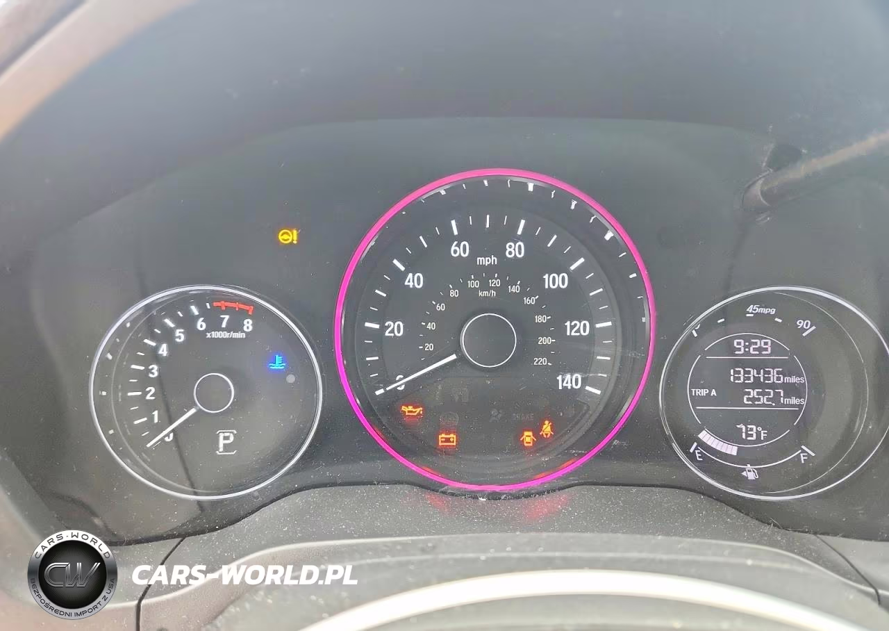 2019 Honda Hr-V Lx VIN:3CZRU6H33KG712122 - 9