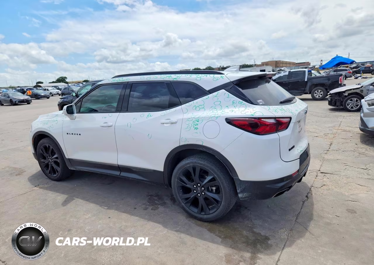 2020 Chevrolet Blazer Rs VIN:3GNKBERS1LS603287 - 2