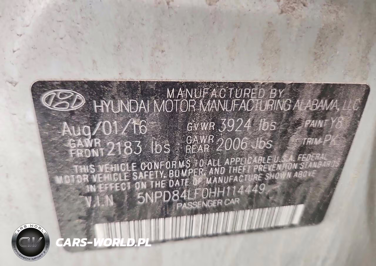 2017 Hyundai Elantra VIN:5NPD84LF0HH114449 - 13