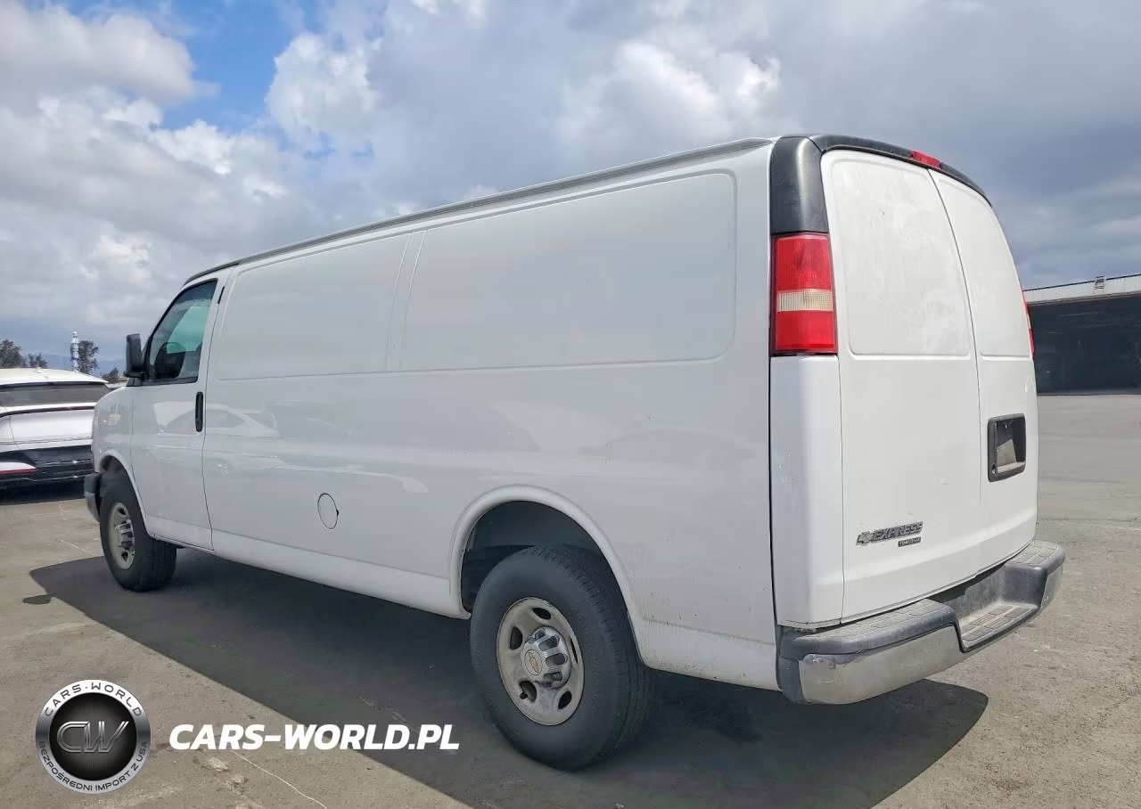 2013 Chevrolet Express 3500 Cargo Delivery Van VIN:1GCZGUCA6D1182480 - 2