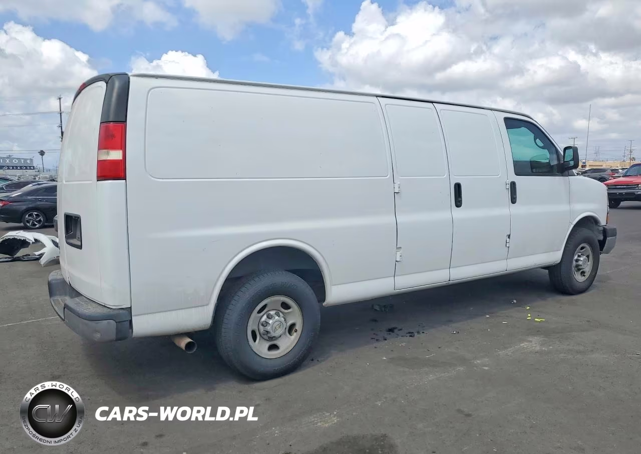 2013 Chevrolet Express 3500 Cargo Delivery Van VIN:1GCZGUCA6D1182480 - 3