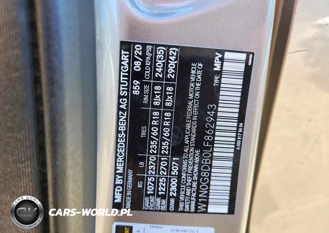 2020 Mercedes-Benz Glc 300 VIN:W1N0G8DB0LF862943 - 13