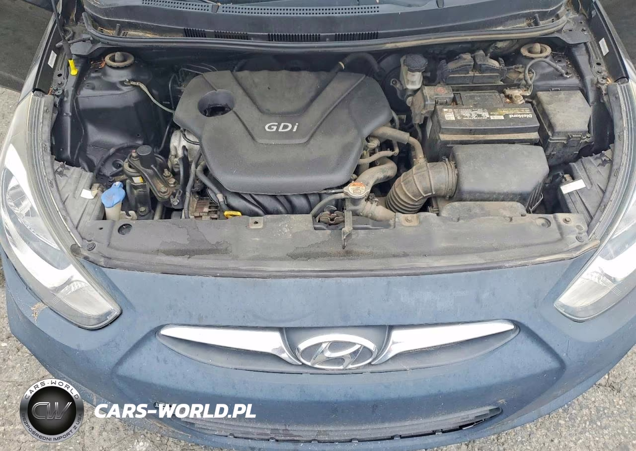 2013 Hyundai Accent Gs VIN:KMHCT5AE5DU127428 - 11