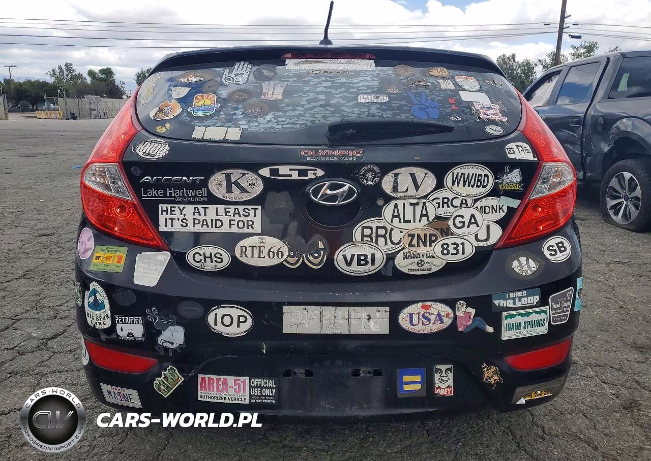 2013 Hyundai Accent Gs VIN:KMHCT5AE5DU127428 - 6