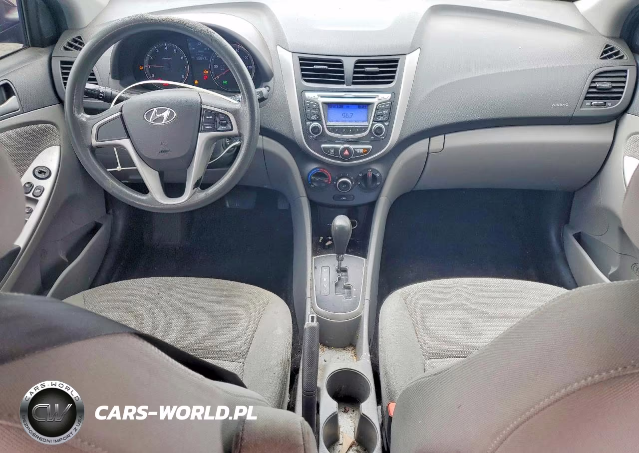 2013 Hyundai Accent Gs VIN:KMHCT5AE5DU127428 - 8